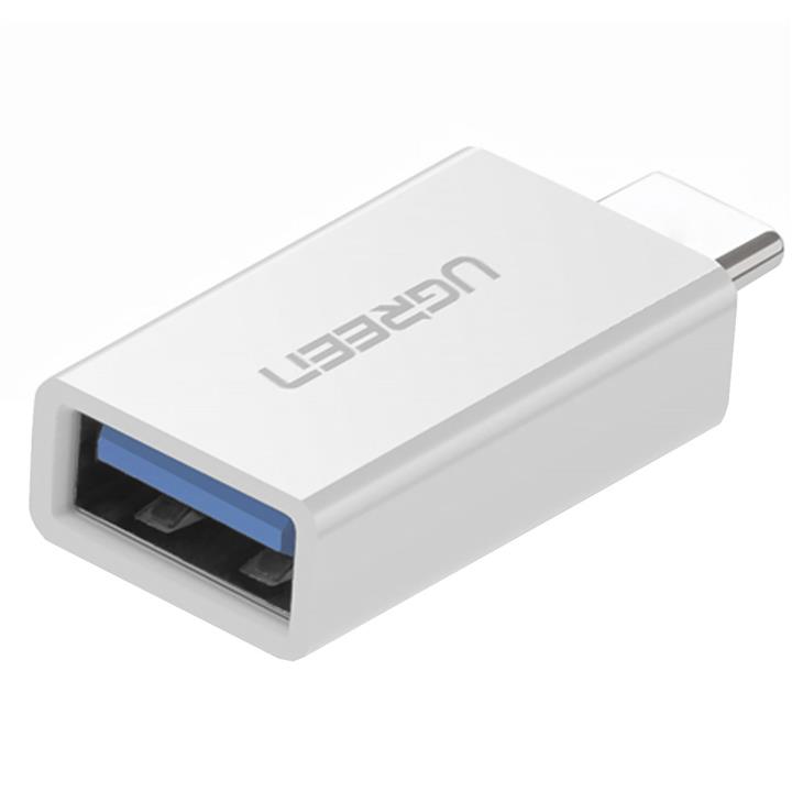 مبدل USB به USB-C یوگرین مدل 30155 UGREEN 30155 USB To USB-C Adapter